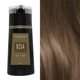 Nova Hair Dyeing Shampoo Hair Instant Dye 3-in-1 Shampoo Men Women Fluffy Oil Control Hair Care Products Nourish Hair Shampoo