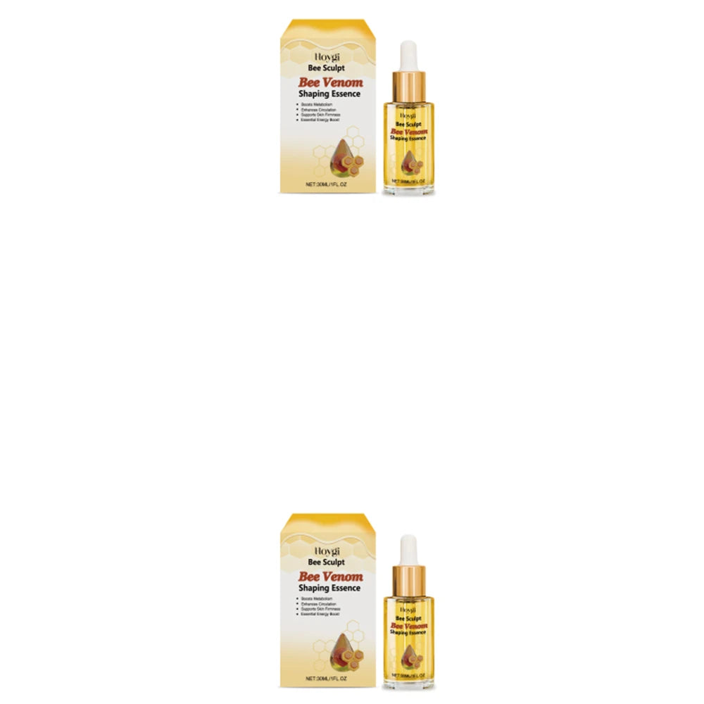 Bee Venom Firming Lifting Body Skin Essential Oil Improves Sagging Shapes Body Contours Moisturizing Bee Venom Body Massage Oil