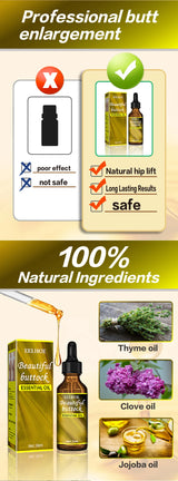 Hip Up Essential Oil Buttock Enlargement Cream Effective Lifting & Firming Butt Hip Lift Beauty Big Ass