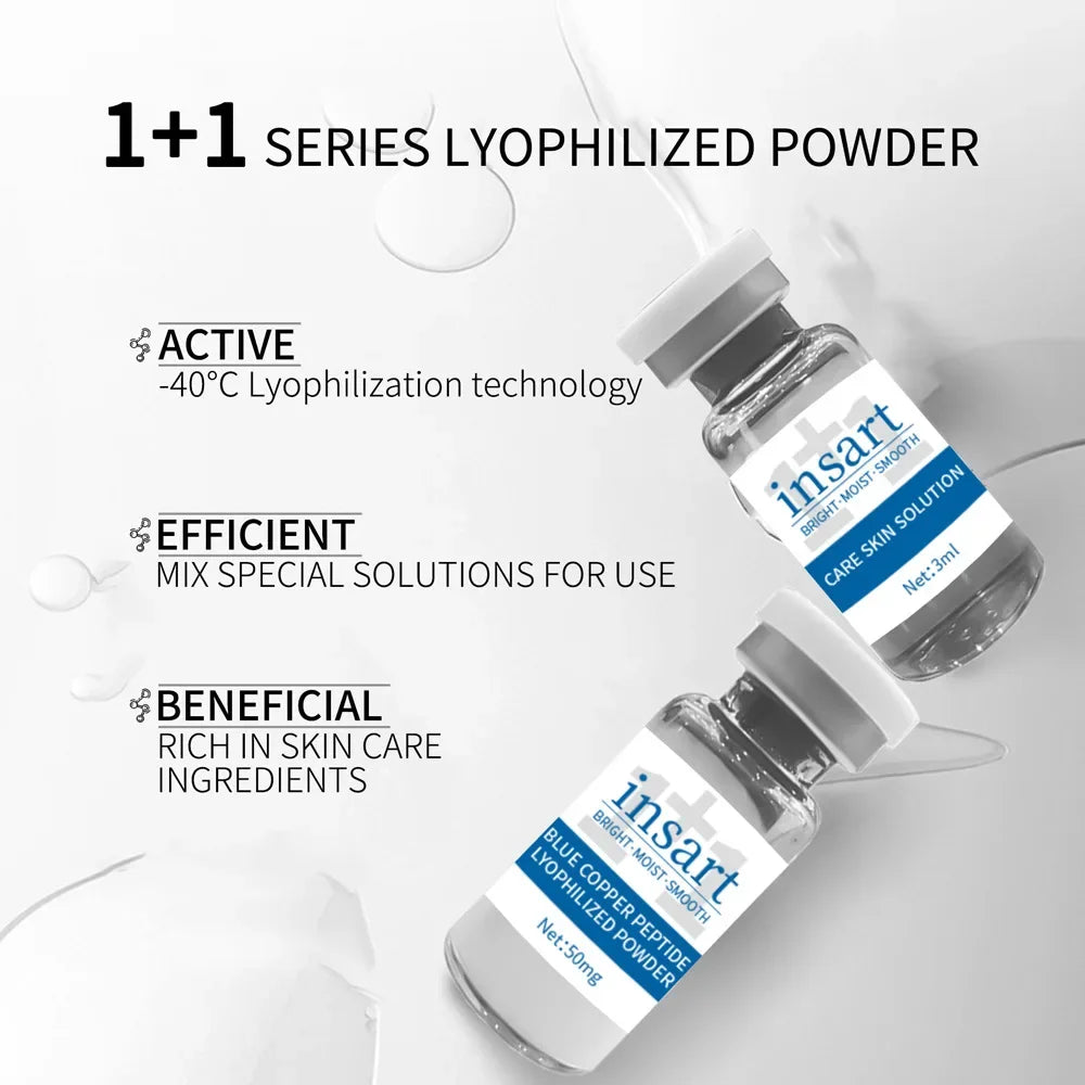 GHK‑Cu Serum Blue Copper Hydrating Serum Rejuvenates Repairs Skin Barrier Improves Elasticity