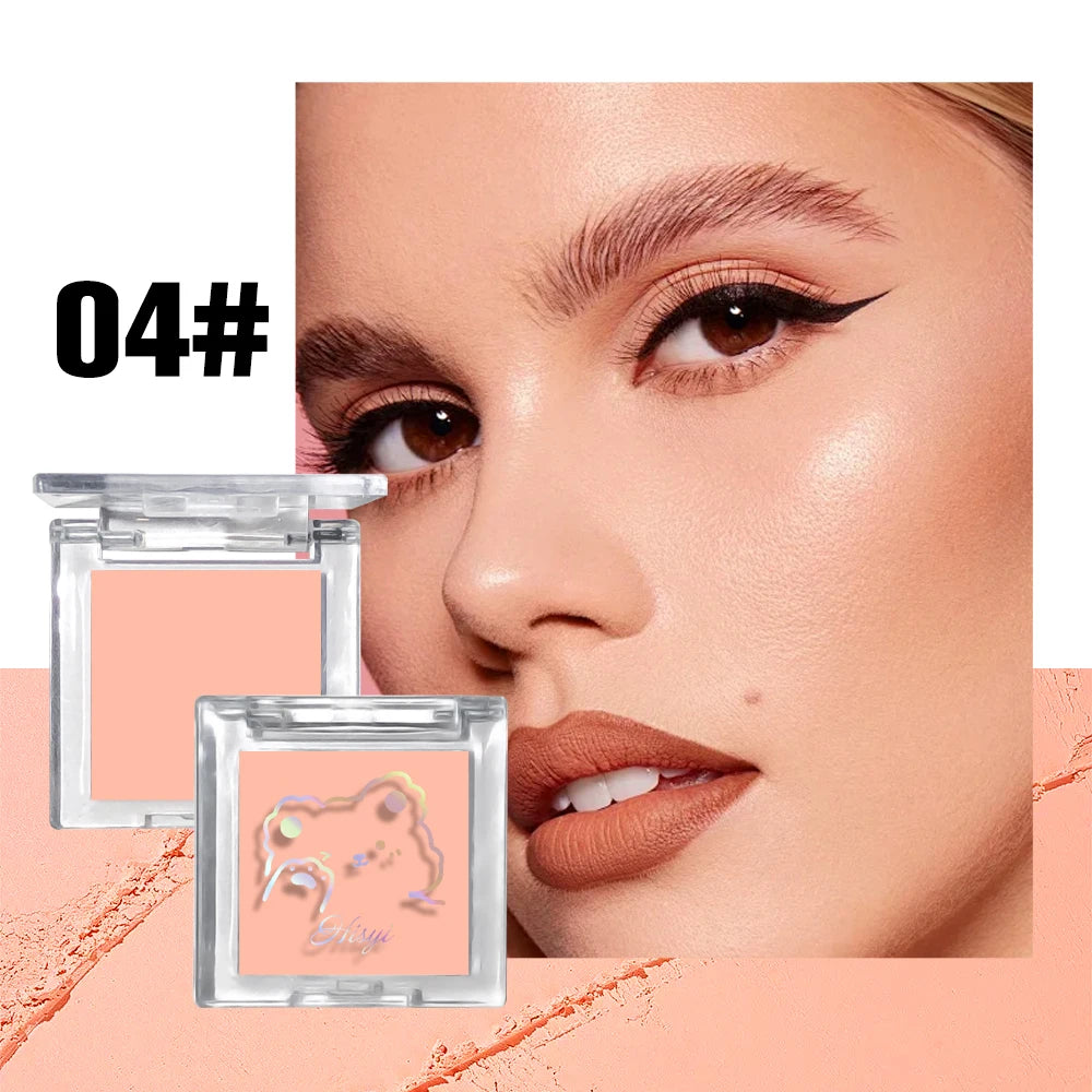Long Lasting Matte highlights with eyeshadow tray - Shiny glitter for natural contours of all skin tones, orange and white