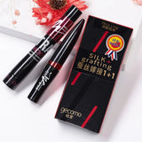 Fiber Mascara Set With Double Tubes Waterproof And Long-lasting Creates Long Naturally Curled Eyelashes Without Smudging