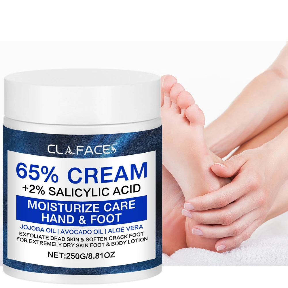 YOUNGCOME 65% Salicylic Acid Foot Cream | Moisten Dry and Cracked Feet | Remove Dead Skin and Relieve Aging | Super Foot Cream