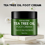 Tea Tree Foot Cream for Heel Dry Skin Care Exfoliate Dead Skin Soften Hydrate Moisturize Smooth Rough Skin Daily Foot Care Lotio