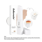 Foundation Stick Color Changing Foundation with Detachable Brush Blanc Cover Cream Stick Changing Hight Coverage Base Makeup