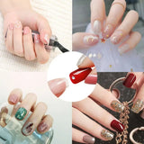 6000PCS Stick Nail Jelly Double-sided Adhesive Transparent Traceless Nail Glue Invisible Wear Nail Sheet Adhesive DIY Tools