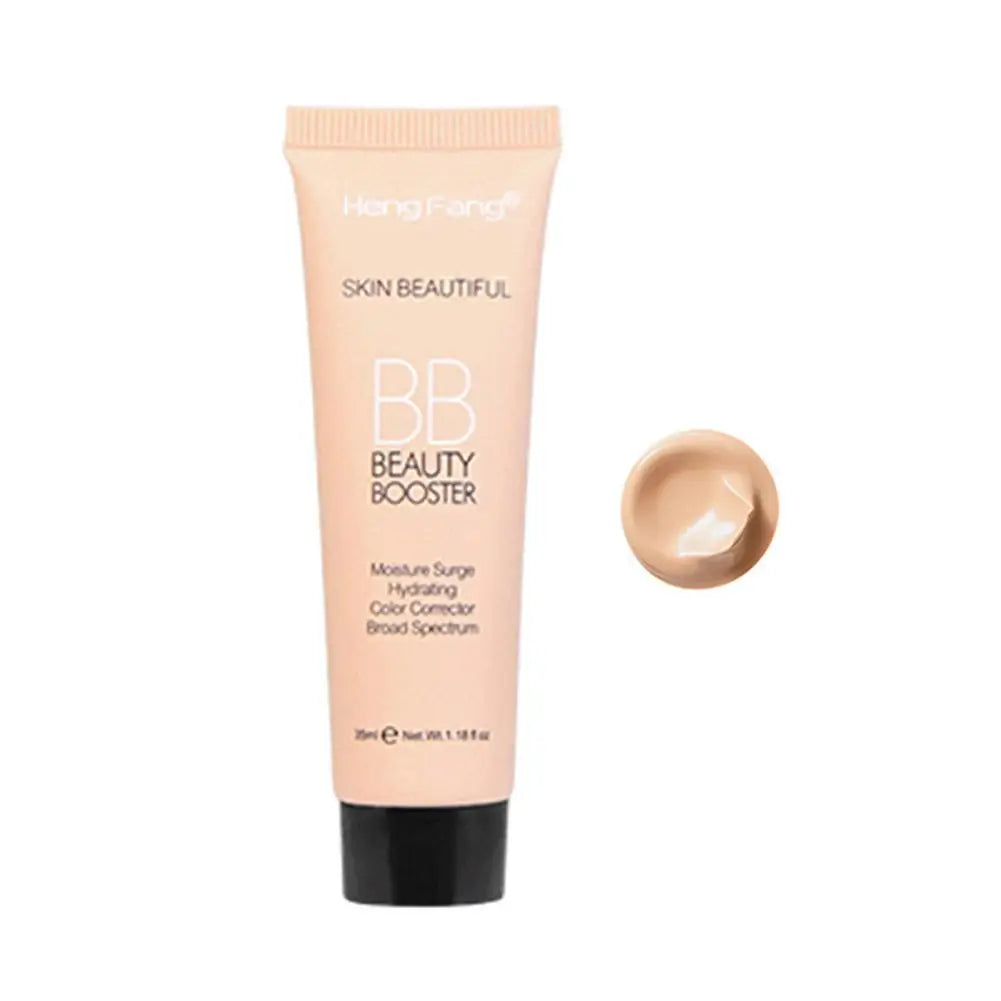 Natural Hydrating BB Cream Full-Coverage Foundation & Concealer, Color Correcting Tinted Moisturizer Cream Even Skin Tone Makeup