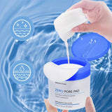70PCS Hyaluronic Acid Cleansing and Makeup Remover Pads,Cotton Pad MakeupRemover Pads, Gently Clean and Remove Makeup Moisturize