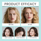 Salicylic Detox Scalp Scrub With Massage Brush Set Deep Cleansing Refreshing Oil Control Anti-Frizzy Hair Care Salon-at-home