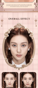 Flower Knows Chocolate Wonder-Shop Highlighter Contour Powder Face Palette For Women Bronzer Illuminator original highend makeup