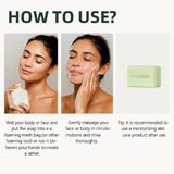 Tea Tree Oil Soap Bar for Men & Women, Deep Cleansing, Soothing for Dry Skin, Body Odor Care, Exfoliates & Firms Skin, 100g