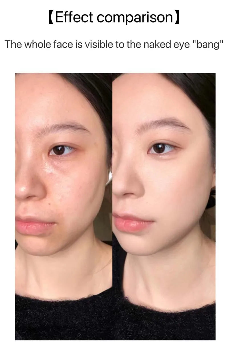 Cappuvini Crystal Ice Concealer Cream Covers Dark Circles And Acne Scars Brightens Skin Tone And Contours For Daily Makeup