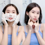 Goat Milk Silk Protein Handmade Soap With Foam Net Brightening Oil Control Remove Acne Blackheads Nourishing Skin Beauty Health