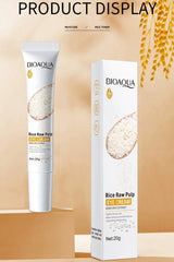 BIOAOUA Rice Whitening Eye Cream Moisturizing Reduce Dark Circles Lift Firm Brightening 20g