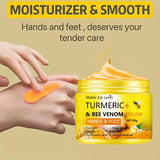 Poison Bee Hand and Foot Cream, a Natural Moisturizing Care Cream for Dry, Flaky Skin, Contains Organic Ingredients, Leaving Skin Soft, Smooth, and Hydrated
