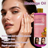 Facial Body Massage Oil Kojic Acid Whitening Serum Glow Booster Cast Oil Brightening Smoothing Body Face Skin Care Essence Oil