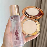 Fashion Makeup Spray Powder Makeup High Gloss Holding Facial Details Brighten Tender Skin Suitable for All Skin Types Cosmetics