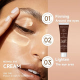 Caffeine Eye Cream with 15% Vitamin C to Lighten dark circles and Tighten Skin Instant Eye Repair Essence Women's Eye Care