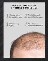 SEVICH Hair Building Fiber Set Cover Sparse Hair Or Bald Spots Hair Loss Regrowth Treatment Keratin Hair Fiber Powder Applicator