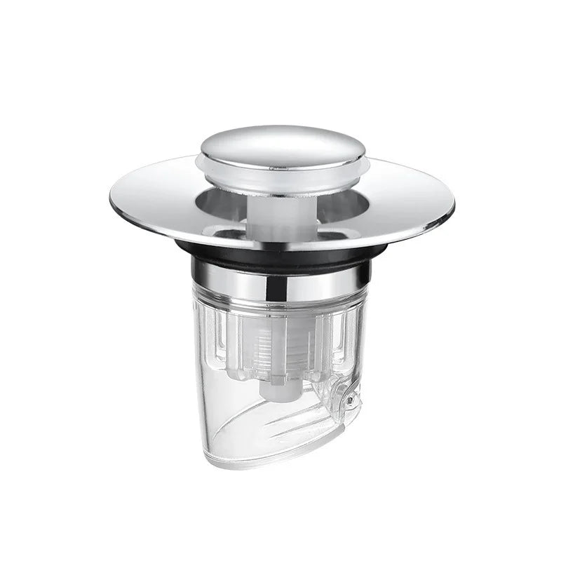 Press Pop-up Basin Drain Stopper Universal Anti-odor Replacement Core Anti-leak Water Stopper For Bathroom Sink Washbasin Access