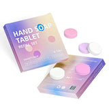 Hand Soap Tablet Refills 8pcs Foaming Hand Wash Tablet Refills Refreshing Fragrance Hand Washing Tool for Business Trip Travel