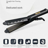 Hair Straightener Four-gear Temperature Adjustment Ceramic Tourmaline Ionic Flat Iron Hair Straightener For Women Widen Panel