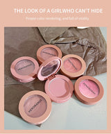 HERORANGE Creamy Blush Soft Matte Natural Color Long Lasting Daily Cheek Makeup For Women