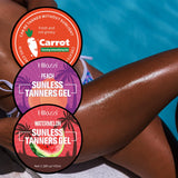 summer 100ml/3.38fl.oz Carrot Gel for face and body, moisturizing, quick drying, quick tanninglong-lasting bronze