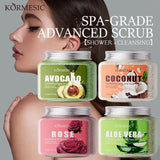 KORMESIC Avocado Facial Scrub Body Cream Lotion Moisturizing Deep Anti Wrinkle Gentle Tender Exfoliation Skin Care