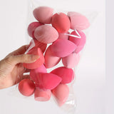 5/10Pcs Ombre Makeup Sponge Set, Vegan Latex-Free Soft Blender, Dual Use Liquid Powder Foundation, Travel Size All Skin Types