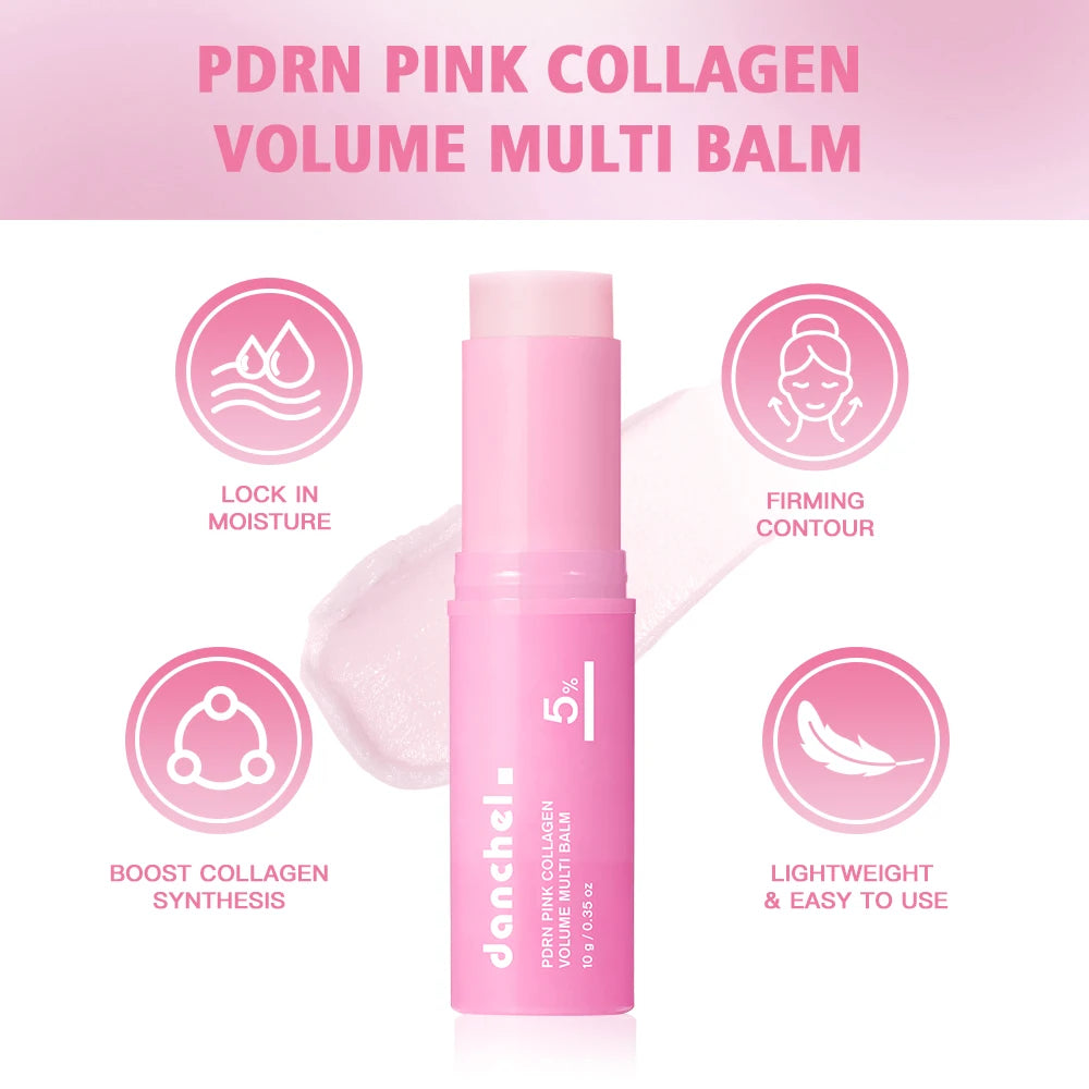 Collagen Moisturizing Cream Stick Hydrating Non-greasy Instant Touch-ups For Dewy Plump Skin Radiant Finish Korean Cosmetics