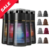 Hair Dye Shampoo For Gray Hair For Women Men Natural Hair Dye Kit Semi Permanent Hair Dye Shampoo Black Brown Purple 200ml