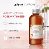 Damask Rose Hydrosol Rose Water Nourishing Skin Improve Dullness Facial Hydrating and Moisturizing Toner Face Serum Skincare