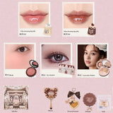 Flower Knows SWEETIE BEAR Makeup Box Gift Set All In One Perfume Shimmer Eye Shadow Palette Blush Lip Jelly Box 10 PCS