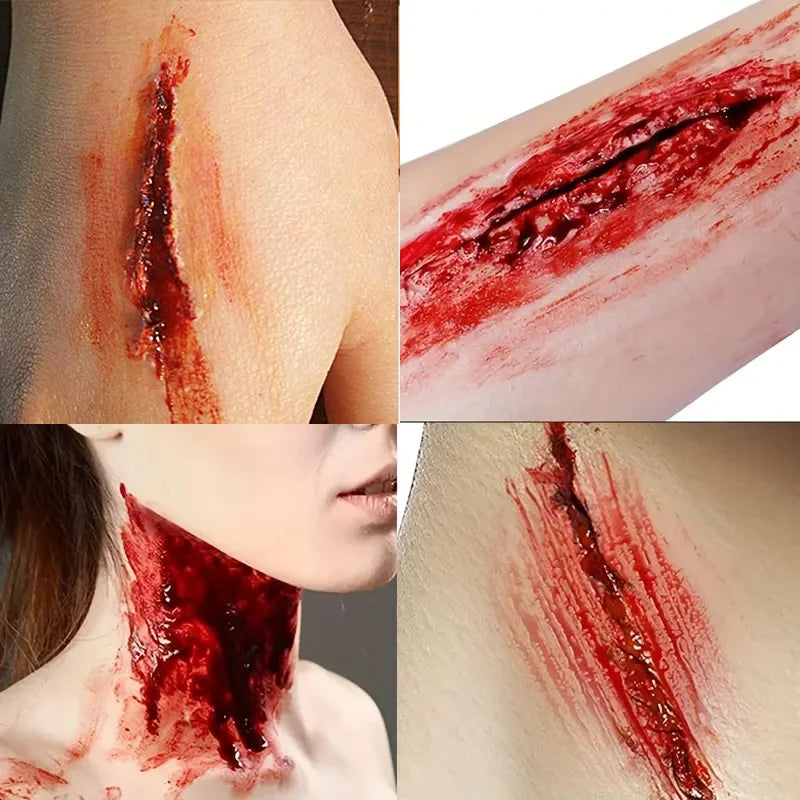 Scar Wax SFX Special Effects Makeup Wound Skin Makeup Halloween Fake Nose Stage Body Paint Fancy Fake Wax Body Face Painting
