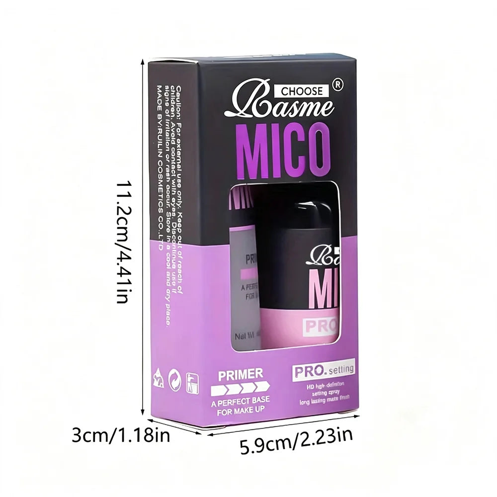 Makeup Set Of Makeup Primer + Setting Spray, Invisible Pore Color Rendering Hold Makeup, For Base Makeup And Makeup Finishing