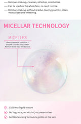 100ml Garnier Micellar Water Hydrating Facial Cleanser Deep Makeup Remover Cleaning Water Refresh Hydrate Cleansing Face Skin