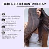 Anti Frizz Straightening Hair Cream Deeply Nourish Improve Dry Split Ends Reduce Breakage Smooth Conditioner Keratin Hair Mask