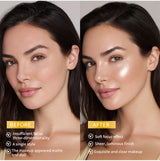 LongLasting Waterproof Face Highlighter Powder Instant Silky Skin Glow Baked Shimmer Illuminator Makeup Contouring Glitter