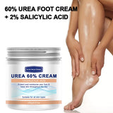 YOUNGCOME 60% Urea Cream+2% Salicylic Acid Moisturizing Foot Care Cream Can Moisturize Your Foot Improving Dryness and Roughness