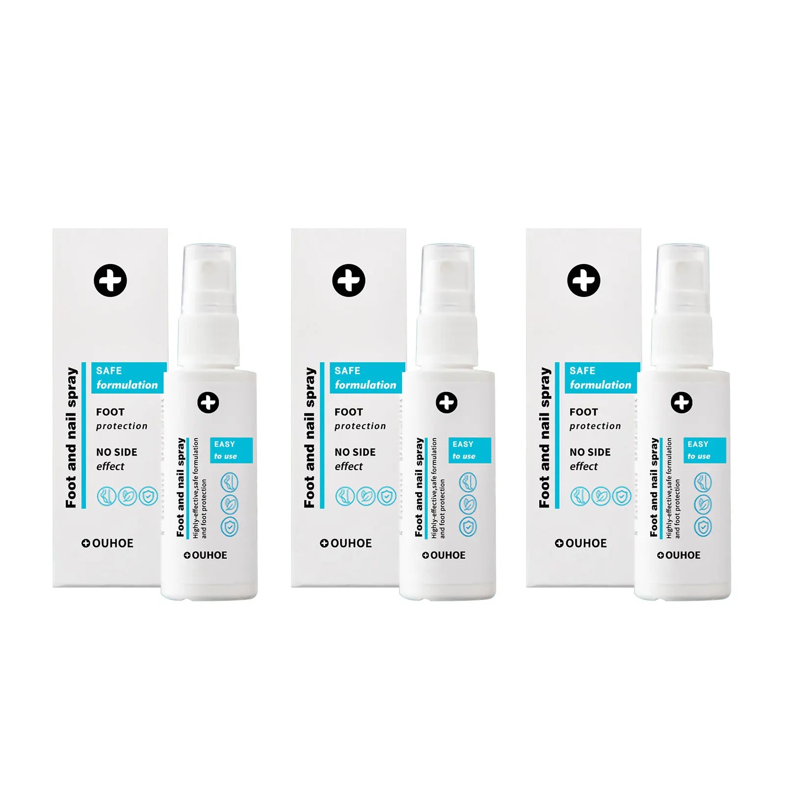 Foot Deodorant Spray Perfume Anti Cracking Nail Feet Odor Care Moisturizing Repairing Shoe Fresheners Foot Odor Removal Spray