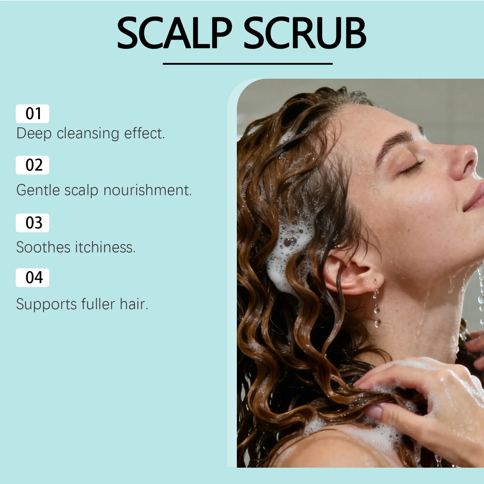 Salicylic Detox Scalp Scrub With Massage Brush Set Deep Cleansing Refreshing Oil Control Anti-Frizzy Hair Care Salon-at-home