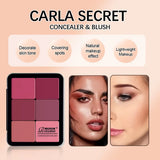 12-color iron box concealer blush cream matte highlight contour makeup all-in-one palette