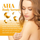 AHA Body Whitening Serum Moisturizing Spots Eraser Corrector Shrink Pore Repair Lighten Body Face Skin Care Hydrating Face Serum