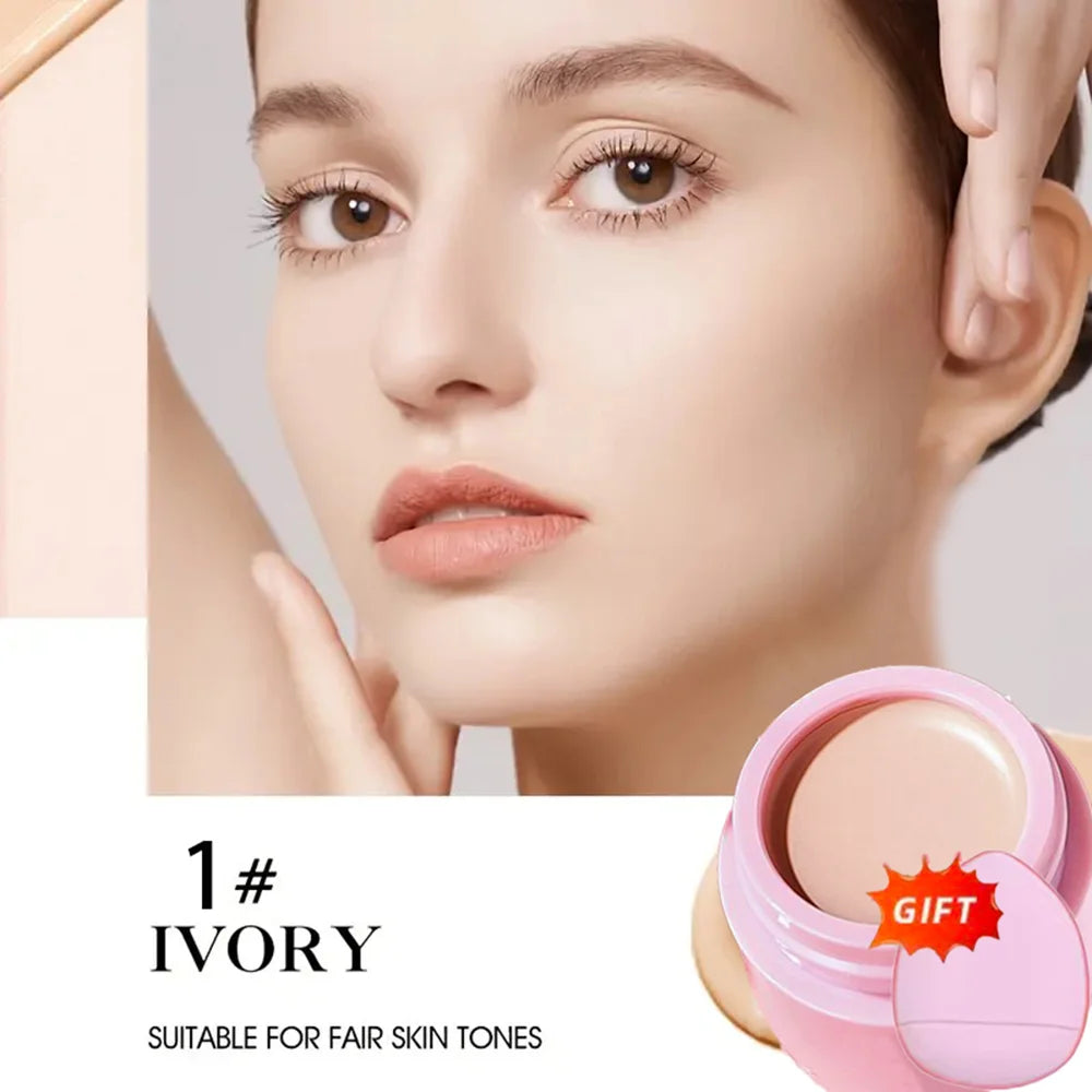 Buy 1 Get 1 Full Coverage Concealer Cream 5g – Waterproof, Long-Lasting, for Tattoos & Scars, Unisex, Skin-Safe, All Skin Types