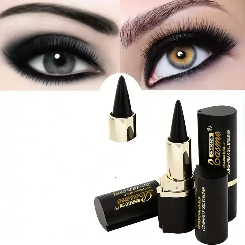 Creamy Texture Eyeliner, 1 Count /2 Counts Easy Coloring Sweat Proof High Pier Pencil, Daily Makeup Accessories for Women and Gi