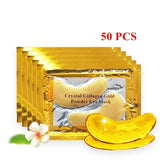 50/60/80/100 Pcs Crystal Collagen Gold Eye Mask Anti Dark Circles Beauty Patches For Eye Skin Care Korean Cosmetics