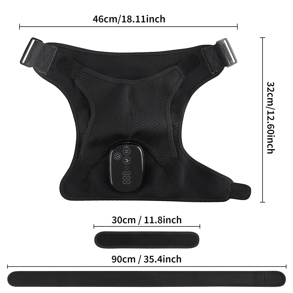 660 and 850nm Multifunctional LED Light Devices Knee Pad Brace 3 In 1 Heating Shoulder Elbow Joint Thermal Belts Pads
