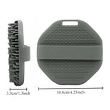 1PC Polygonal Silicone Bath Brush Deep Exfoliation and Rubbing Massage Brush Silicone Body Scrubber Bathroom Bathing Tool