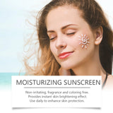 UV Sunscreen Stick Spf90 Sun Protective Cream Anti Sunburn Isolation Sunscreen Waterproof Refreshing Sunscreen Moisturizer Cream